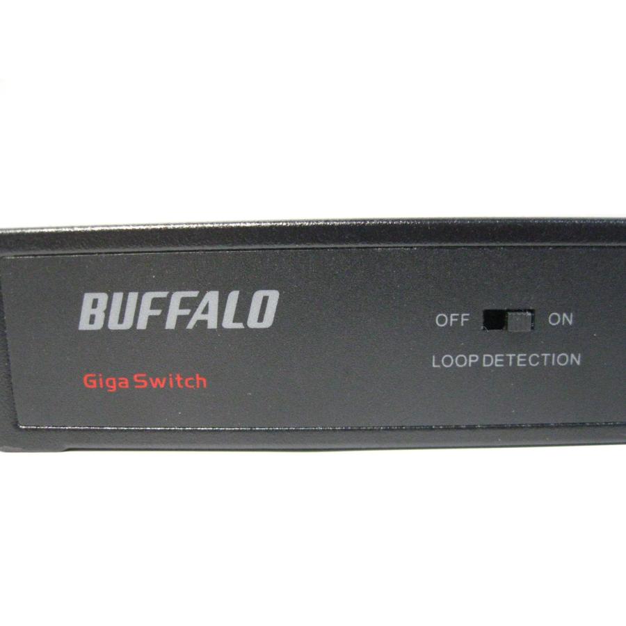 ▽BUFFALO LSW5-GT-8NS/BK(T1) 8ポート ギガビット スイッチングハブ 1000Base-T 中古 バッファロー ループ検知｜misaonet｜06