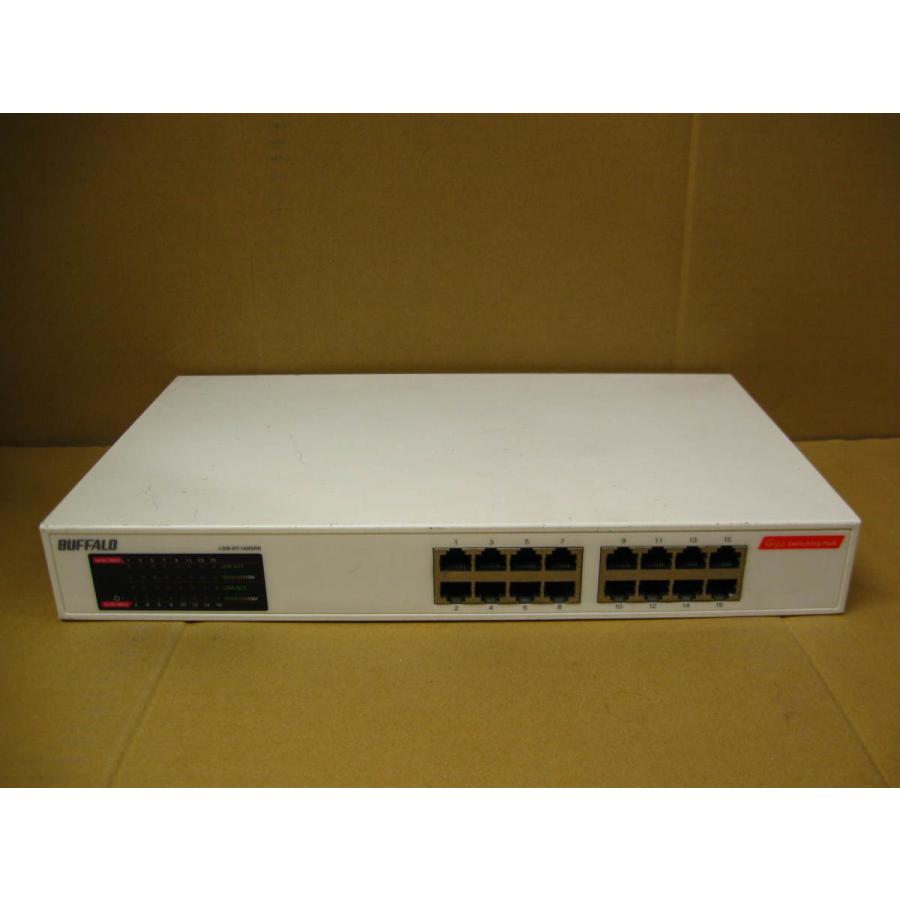 ▽BUFFALO LSW-GT-16NSRR 16ポート ギガビットスイッチ 中古