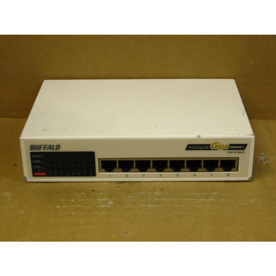 ▽BUFFALO LSW-GT-8NSR 8ポート ギガビット スイッチングハブ ▽BUFFALO LSW-GT-8NSR 8ポート ギガビット スイッチングハブ