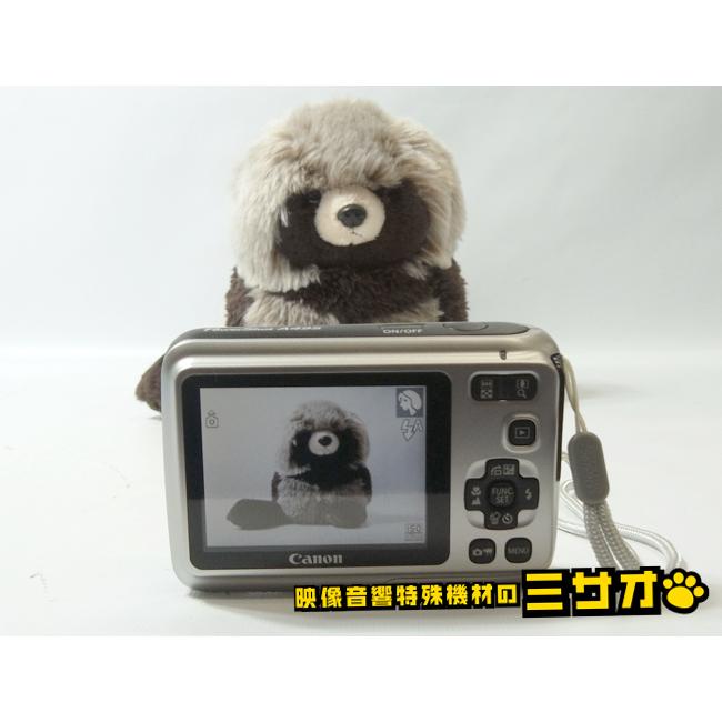 PowerShot ☆Canon A495・キヤノン コンパクトデジタルカメラ・単三