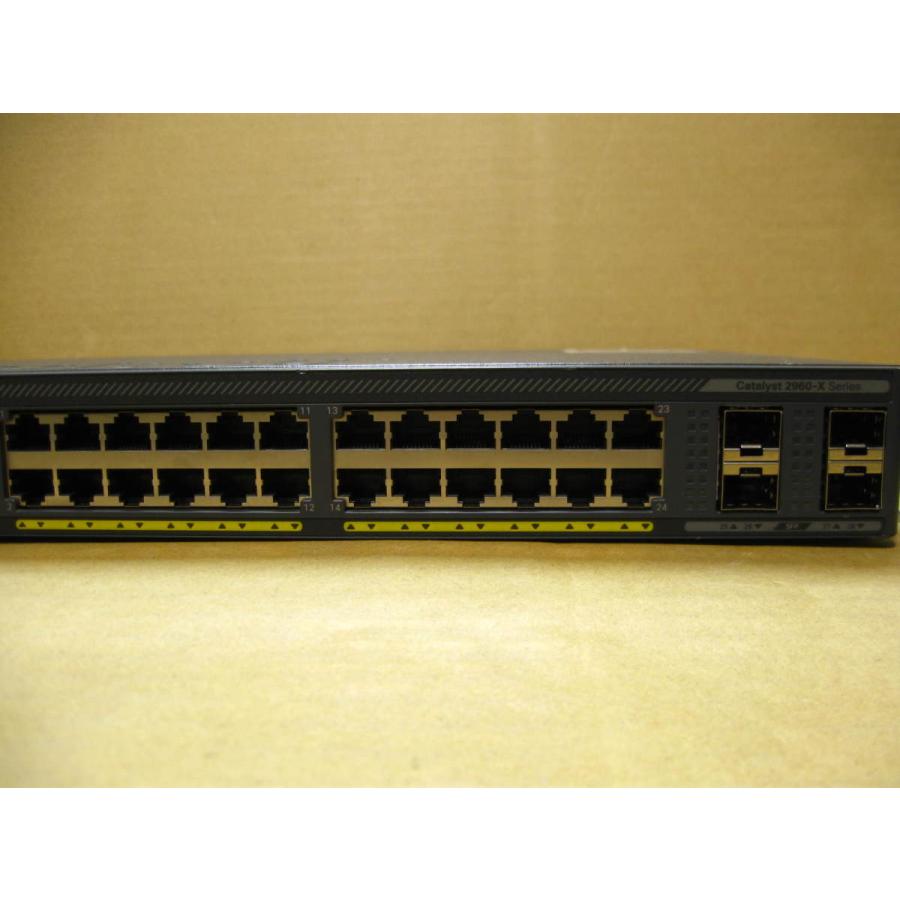 ▽Cisco Catalyst WS-C2960X-24TS-L V03 15.2(2)E6 28ポート