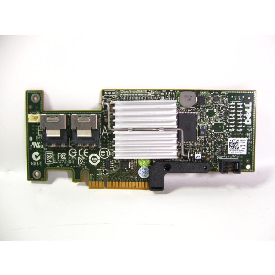 DELL PERC H200 Dual-Port 6Gbps SAS/SATA RAIDコントローラ PCI-EX 中古 CN-03J8FW ...