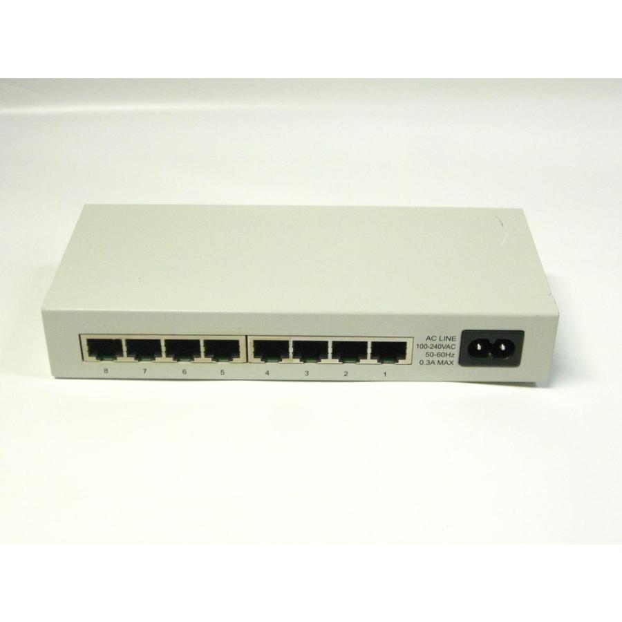 ▽D-Link DGS-1008I 8ポート ギガビットスイッチ 中古 10/100/1000BASE
