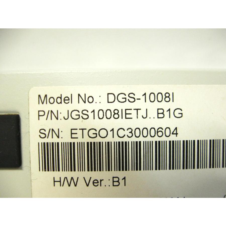 ▽D-Link DGS-1008I 8ポート ギガビットスイッチ 中古 10/100/1000BASE