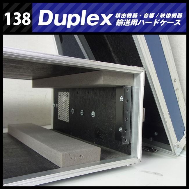 ☆Duplex 機器輸送ハードケース/コンテナタイプ・2Uラックマウント金具