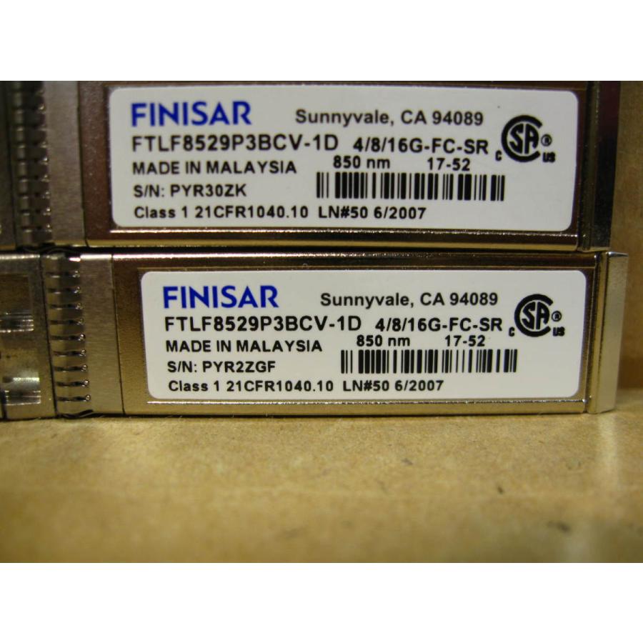 ▽Finisar FTLF8529P3BCV-1D FCモジュール 16G 850nm SFP+ miniGBIC 4