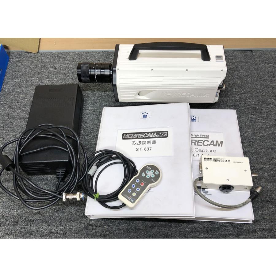 NAC MEMRECAM fx-6000 ハイスピードカメラ 最高210,000コマ/s NAC MEMRECAM fx-6000 ハイスピードカメラ 最高210,000コマ/s
