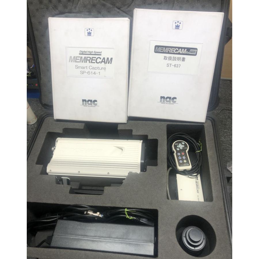 NAC MEMRECAM fx-6000 ハイスピードカメラ 最高210,000コマ/s NAC MEMRECAM fx-6000 ハイスピードカメラ 最高210,000コマ/s