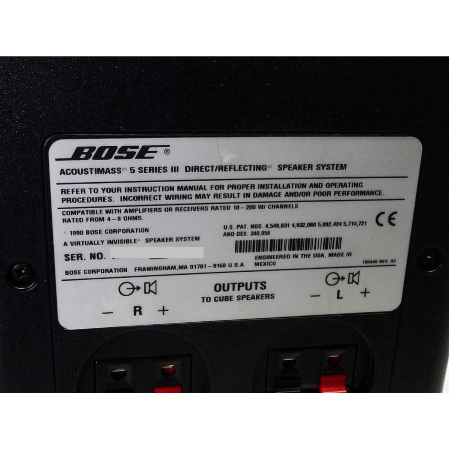BOSE ◇BOSE ボーズ 2チャンネルスピーカーシステム AM-5III BOSE ◇BOSE ボーズ 2チャンネルスピーカーシステム AM-5III