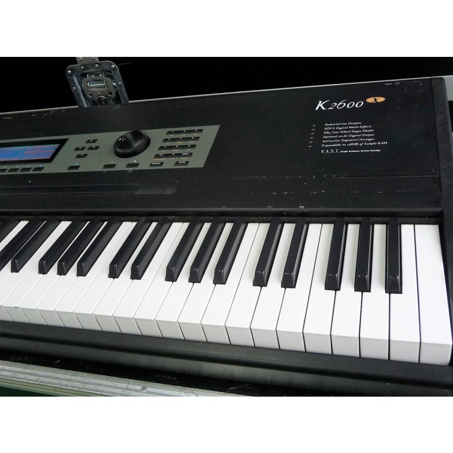 Kurzweil K2600x フルウェイテッド88鍵モデル シンセサイザー（ハードケース付き）[03] HK2600X03ミサオ