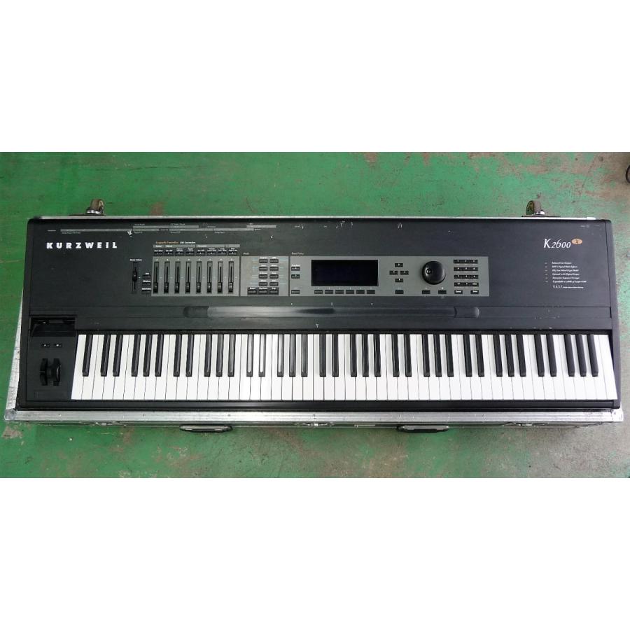 Kurzweil K2600x フルウェイテッド88鍵モデル シンセサイザー（ハードケース付き）[03] HK2600X03ミサオ