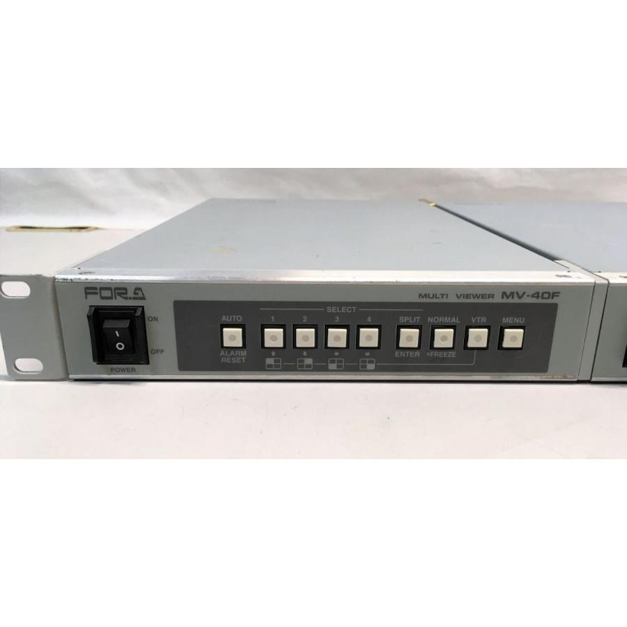 ◇FOR.A MV-40F マルチビューワ4画面分割表示装置 2台セット