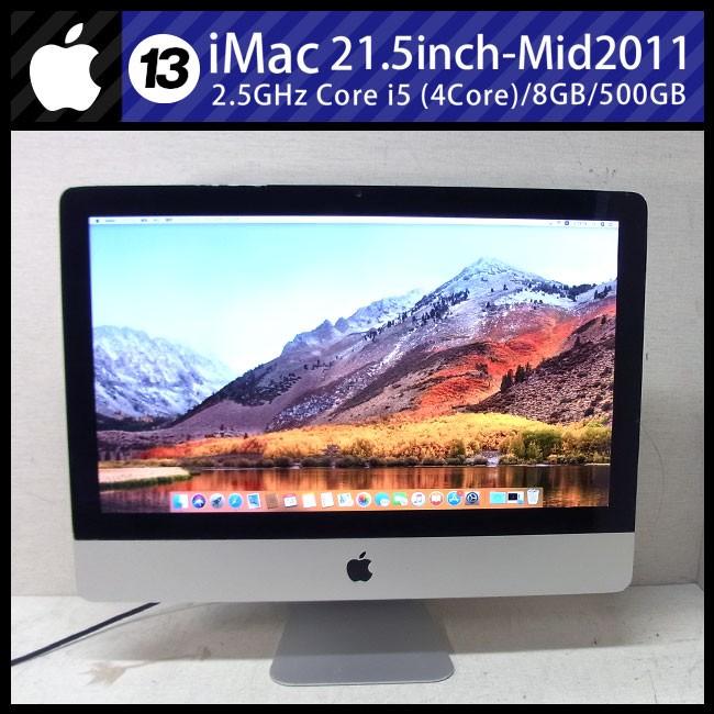 imac 2.5 i5 8/500G 2011 mid os3つ 21.5” iMac（Apple） ☆iMac