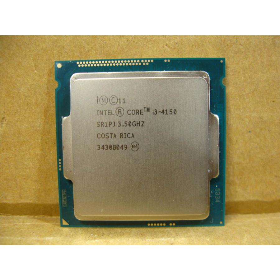 ▽Intel Core i3-4150 3.50GHz SR1PJ 3M 5GT/s 54W LGA1150 中古