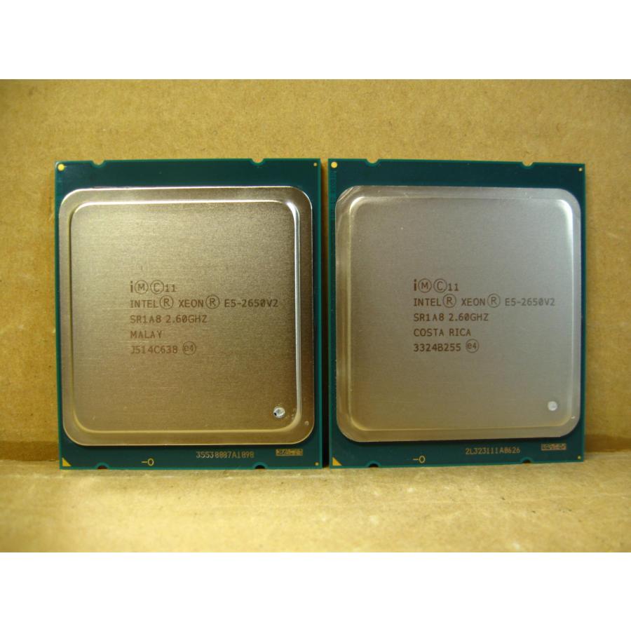 SR1A8 動作確認済★中古 ▽Intel Xeon E5-2650V2 2.60GHz 8コア SR1A8 20M 8GT/s 95W LGA2011 2