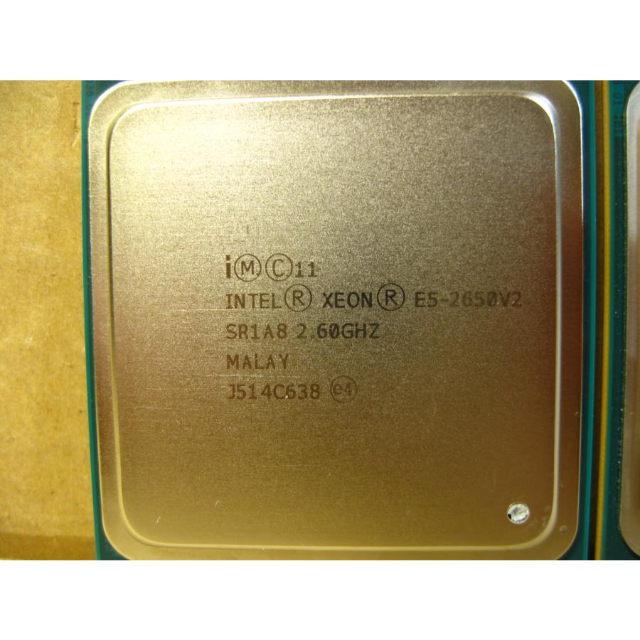 SR1A8 動作確認済★中古 ▽Intel Xeon E5-2650V2 2.60GHz 8コア SR1A8 20M 8GT/s 95W LGA2011 2