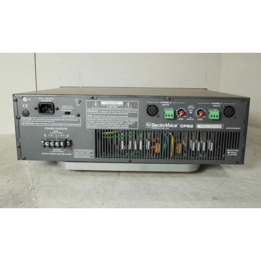 ○EV CPS2 Electro-Voice パワーアンプ○ : ミサオネットワーク ○EV CPS2 Electro-Voice パワーアンプ○ : ミサオネットワーク