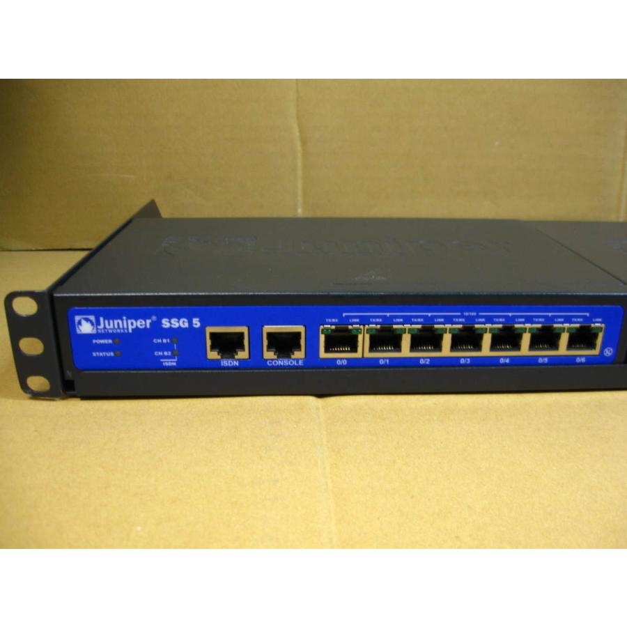 JUNIPER NETWORKS SSG5 UTMアプライアンス 256MB 2台 中古 SSG5SHBT 6.3.0r17.0