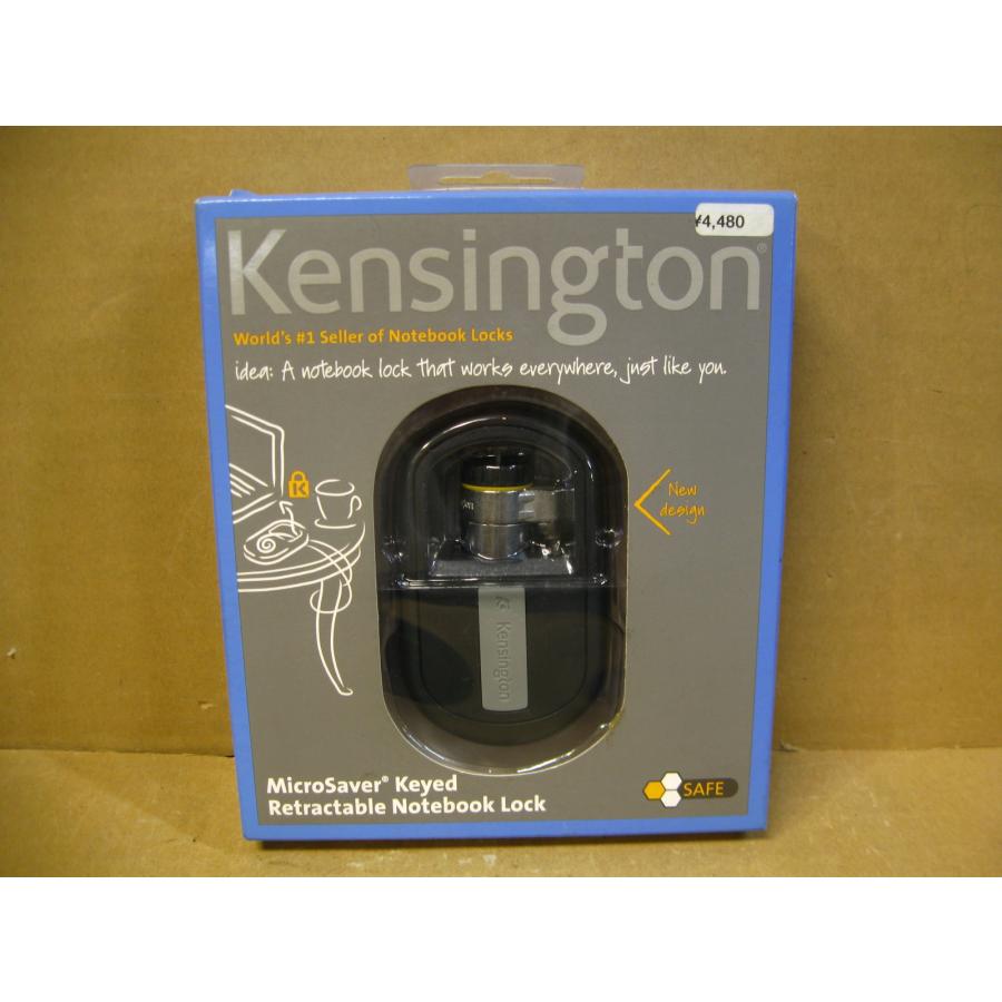 Kensington NO.64538 MicroSaver Keyed Retractable Notebook Lock セキュリティ