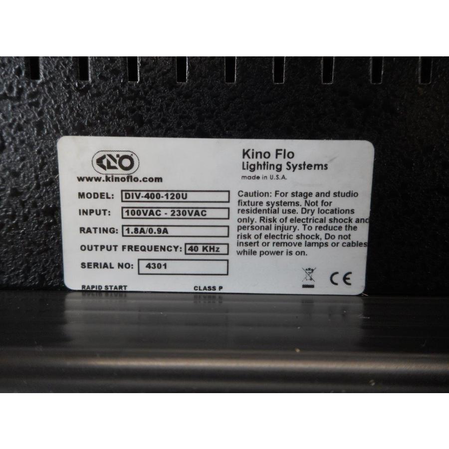 ◎キノフロ KINOFLO DIVA LITE 400 DIV-400U 照明 光灯ランプ 調光