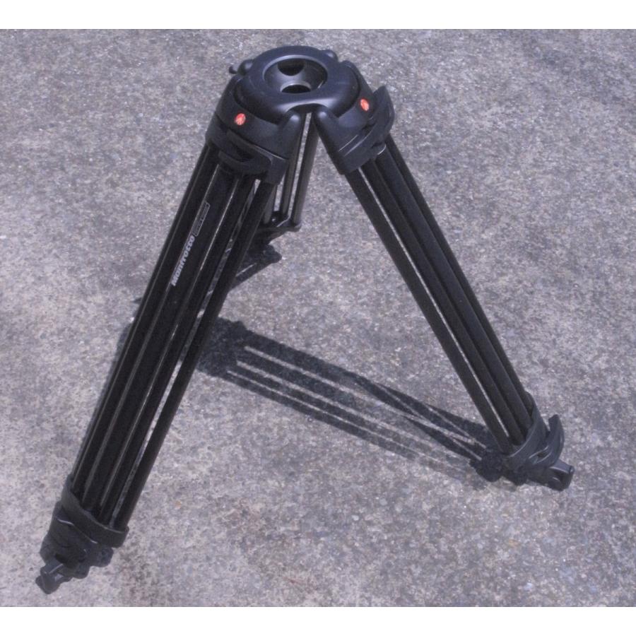 □Manfrotto 546GB マンフロット 75mmボール用ビデオ三脚 中古#1