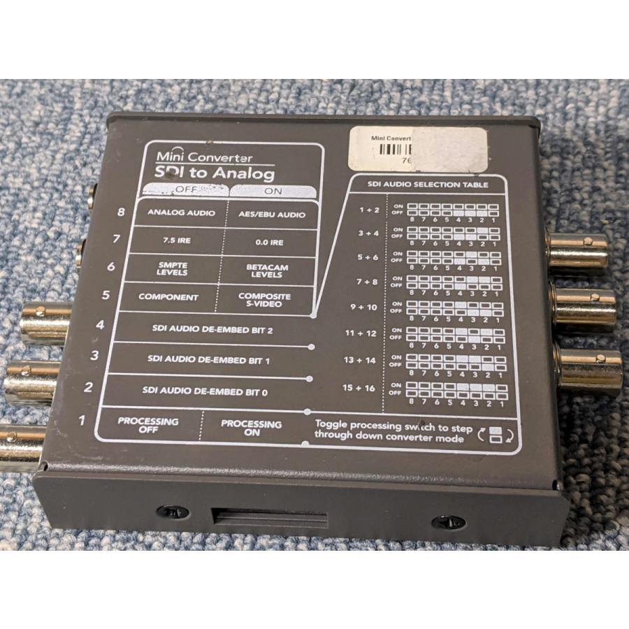 □Blackmagic Design Mini Converter SDI to Analog ブラックマジック