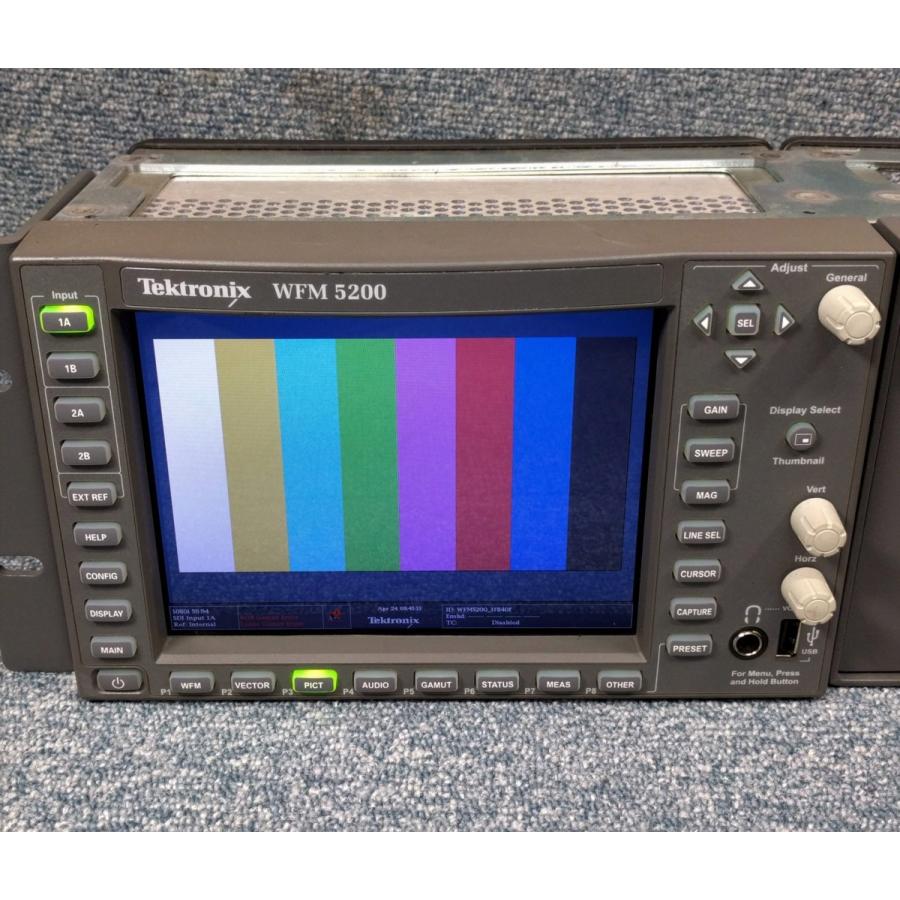 □Tektronix WFM5200 テクトロニクス HD-SDI入力 ウェーブフォーム