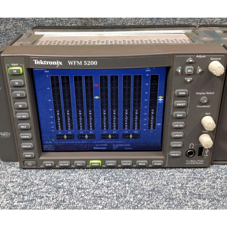 □Tektronix WFM5200 テクトロニクス HD-SDI入力 ウェーブフォーム