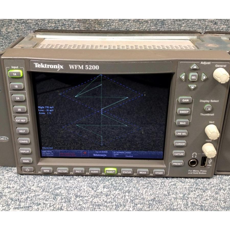 □Tektronix WFM5200 テクトロニクス HD-SDI入力 ウェーブフォーム
