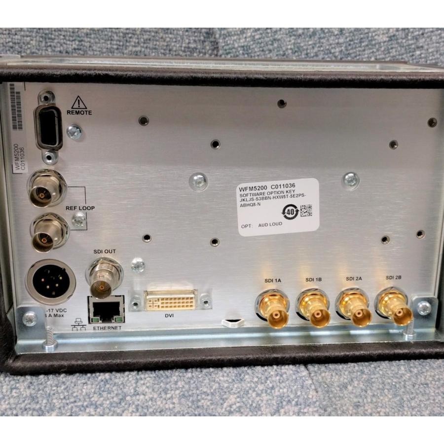 テクトロニクス WFM 7020 HD/SD波形モニター【簡易動作確認済み】 テクトロニクス WFM 7020 HD/SD波形モニター【簡易動作確認済み