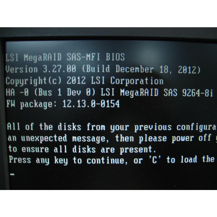 LSI MegaRAID 92648i SAS/SATA RAIDコントローラ 256MB RAID0/1/5/6 PCIEX NEC