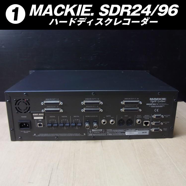 MACKIE. SDR24/96・ハードディスクレコーダー/HDDレコーダー : ミサオ