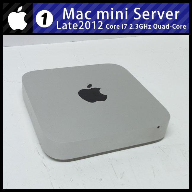 マニア向け美品 Mac mini Server 2012 i7 新品SSD＆HD Mac mini