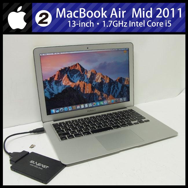 MacBook Air ☆MacBook (13-inch, Mid 2011)・Core i5 1.7GHz(2Core