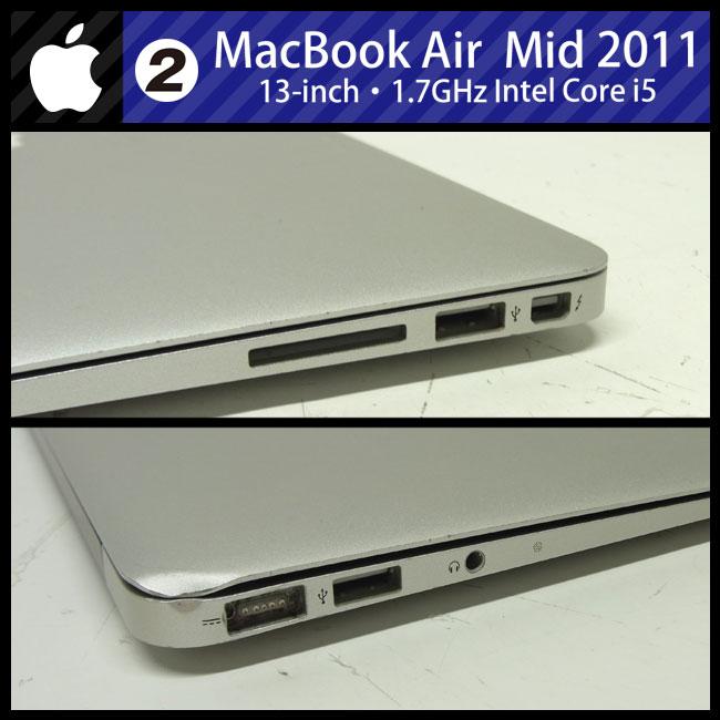 MacBook Air ☆MacBook (13-inch, Mid 2011)・Core i5 1.7GHz(2Core