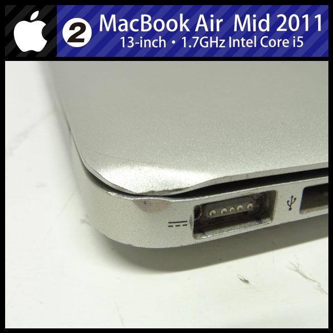 MacBook Air Mid2011 A1369 13インチ SSD128GB MacBook Air ☆MacBook (13-inch, Mid 2011)・Core i5 1.7GHz(2Core