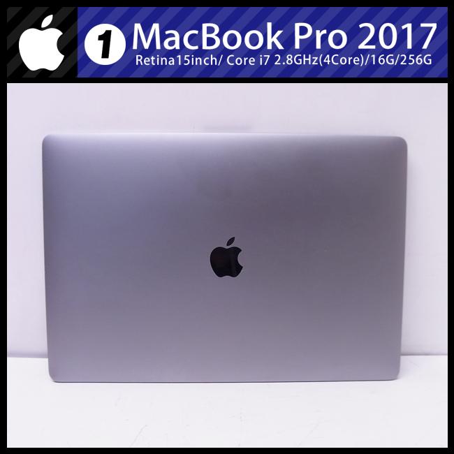 ☆MacBook Pro (15-inch・2017)・Core i7 2.8GHz/16GB/256GB/Touch Bar