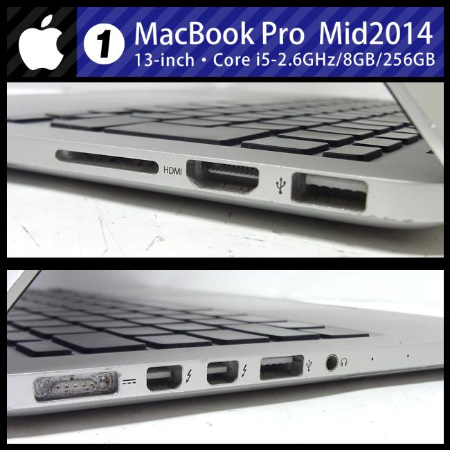 ★MacBook Pro (Retina13-inch・Mid 2014)・Core i5 2.6GHzデュアルコア/8GB/256GB/macOS BigSur/難あり［1］｜misaonet｜06