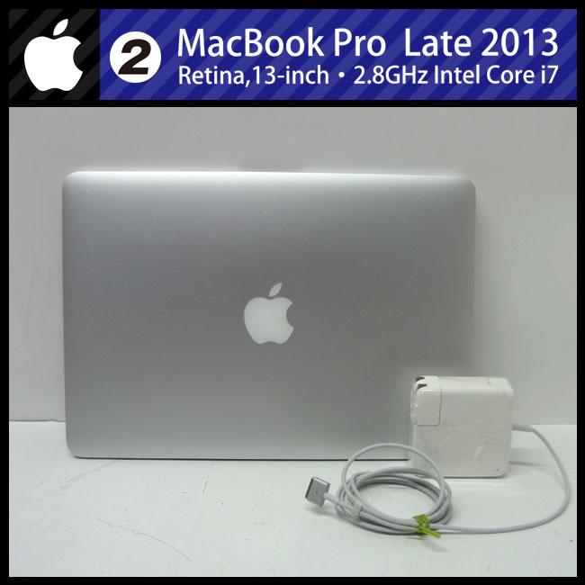 ★MacBook Pro (Retina, 13-inch, Late 2013)・Core i7 2.8GHzデュアルコア/8GB/SSD 500GB［02］｜misaonet｜06