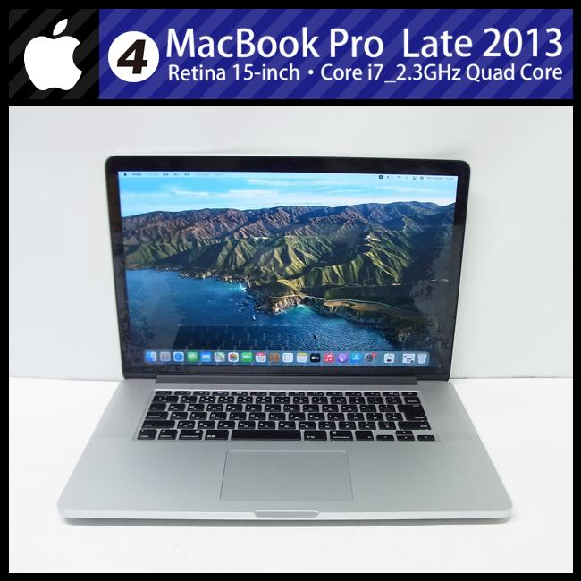☆MacBook Pro (Retina, 15-inch, Late 2013)・Core i7 2.3GHz