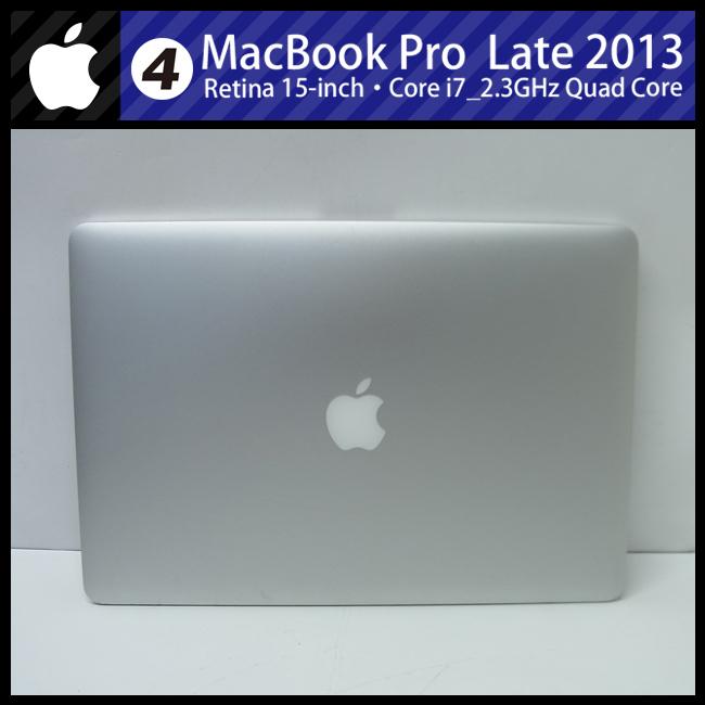 ★MacBook Pro (Retina, 15-inch, Late 2013)・Core i7 2.3GHzクアッドコア(4Core)/16GB/SSD 512GB/macOS Big Sur/難あり品［04］｜misaonet｜07