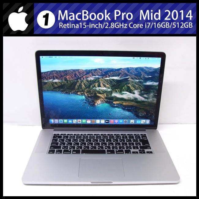 MacBook Pro ☆MacBook (Retina, 15-inch, Mid 2014)・Core i7