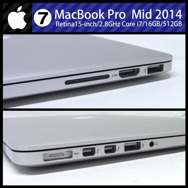 ★MacBook Pro (Retina, 15-inch, Mid 2014)・Core i7 2.8GHzクアッドコア/16GB/SSD 512GB/macOS Big Sur［07］｜misaonet｜07