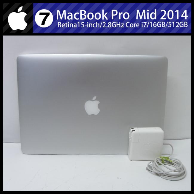 ★MacBook Pro (Retina, 15-inch, Mid 2014)・Core i7 2.8GHzクアッドコア/16GB/SSD 512GB/macOS Big Sur［07］｜misaonet｜08
