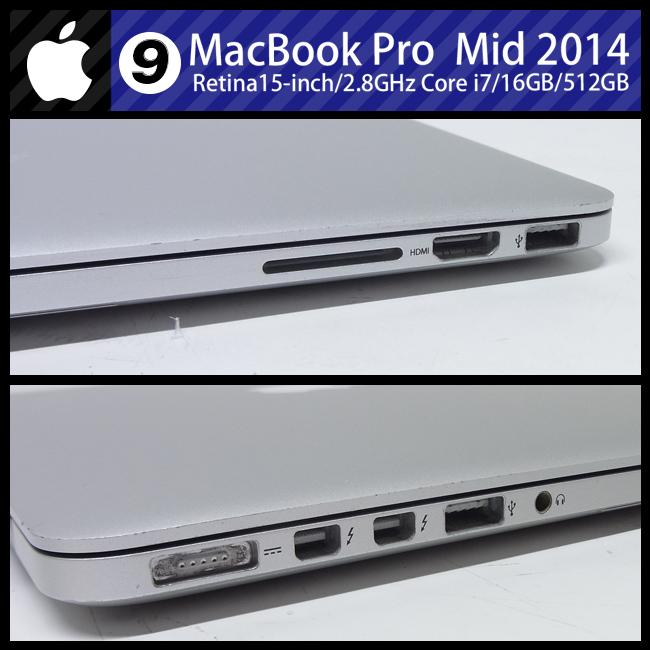 ★MacBook Pro (Retina, 15-inch, Mid 2014)・Core i7 2.8GHzクアッドコア/16GB/SSD 512GB/macOS Big Sur［09］｜misaonet｜07