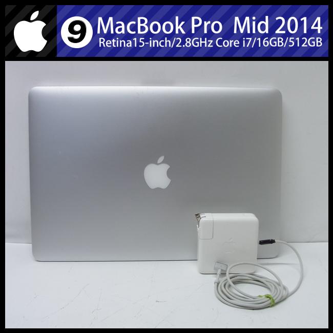 ★MacBook Pro (Retina, 15-inch, Mid 2014)・Core i7 2.8GHzクアッドコア/16GB/SSD 512GB/macOS Big Sur［09］｜misaonet｜08