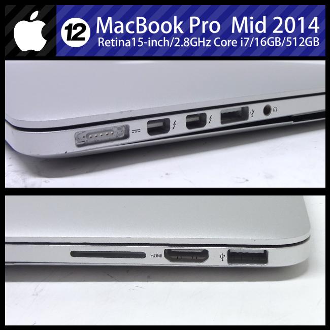 MacBook Pro ☆MacBook (Retina, 15-inch, Mid 2014)・Core i7