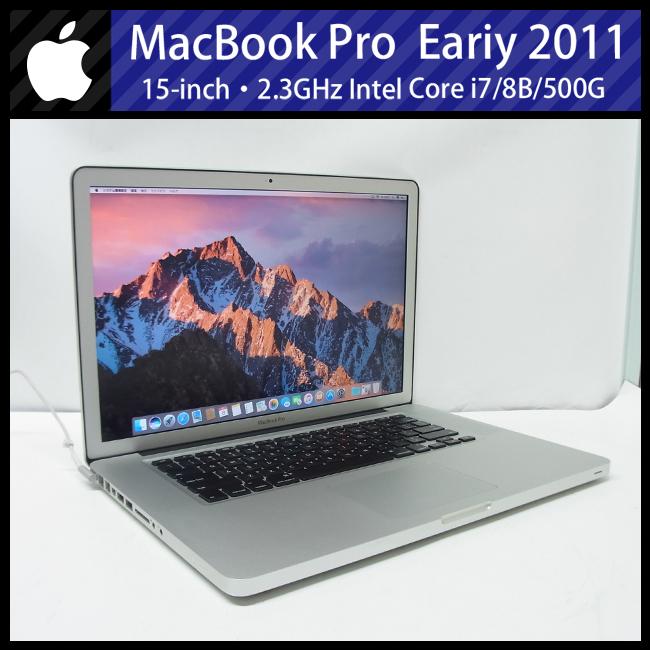MacBook本体 Apple MacBook Pro Late 2011 i7 8g MacBook Pro ☆MacBook (15-inch, Early 2011)・Core i7 2.3GHz