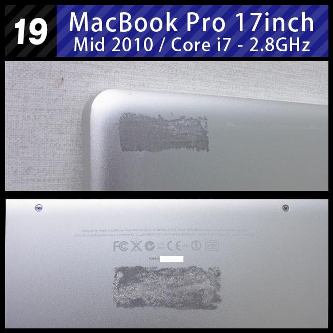 MacBook Pro 17インチ Mid 2010・Core i7 2.8GHz/8GB/500GB : ミサオ
