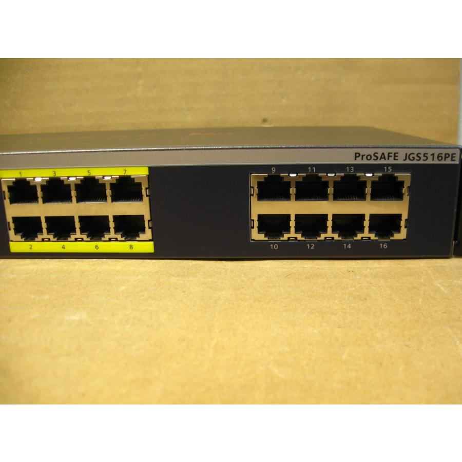 ▽NETGEAR ProSAFE JGS516PE PoE対応 ギガビット 16ポート ▽NETGEAR ProSAFE JGS516PE PoE対応 ギガビット 16ポート